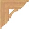 Ekena Millwork Legacy Traditional Smooth Bracket, Western Red Cedar, 5 1/2"W x 18"D x 18"H BKT06X18X18LEC01SWR - alternate 2